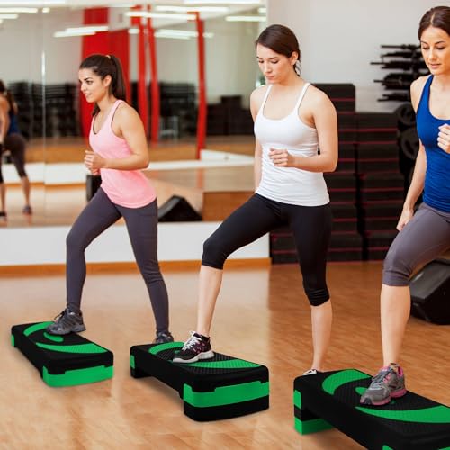 BalanceFrom Aerobic Step Platform Exercise Stepper for Home Gym Cardio & Balance Training B6436