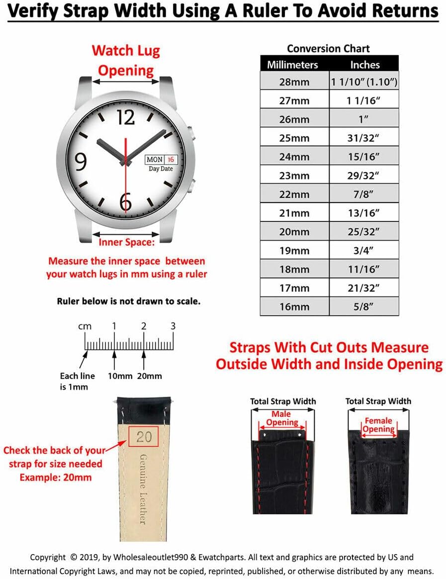 Ewatchparts 20MM Jubilee Watch Band Compatible with Rolex Datejust Z1296