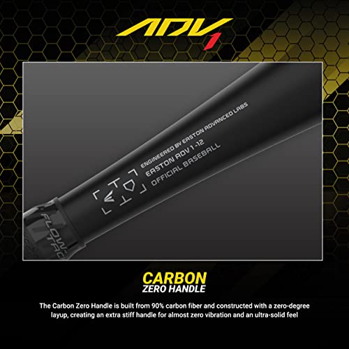 Easton ADV1 Youth Baseball Bat -12 Drop 2 5/8" Barrel Composite P735