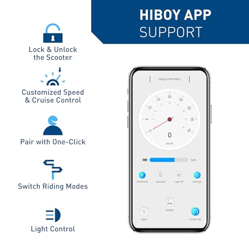 Hiboy S2 Pro Electric Scooter, 500W Motor, 25 Miles Range, Folding for Adults C7570