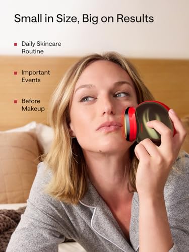 JMOON NouvelleSkin M30U PR Facial Toning Device, FDA-Cleared Microcurrent & Red Light Therapy T368584