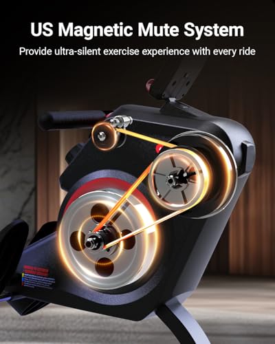 HARISON Magnetic Rowing Machine for Home, Bluetooth, 350 LB Capacity G291