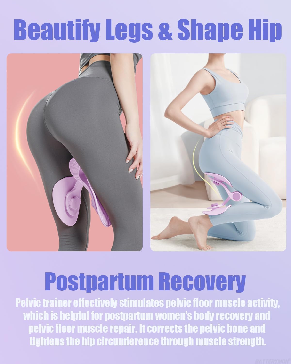 Hip and Pelvis Trainer for Women, Pelvic Floor Exercise Equipment V91912