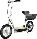 EcoSmart Metro Electric Scooter with Padded Seat and 16" Air-Filled Tires D946