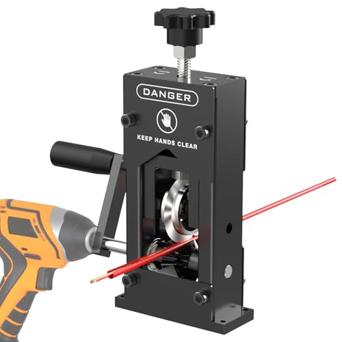 Manual Wire Stripping Machine,0.06"-1.18" Wire Stripping Machine,Scrapping Copper Wire Peeler Machine,Drill Powered Hand Crank Wire Stripper Tool