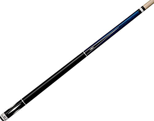 Mcdermott Players C-805 Maple Blue & Black w/White Diamond Pool/Billiard Cue Stick