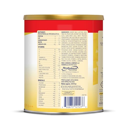 Enfamil Infant Formula Milk-Based Powder with Iron, 21.1 oz (Pack of 4) K727647