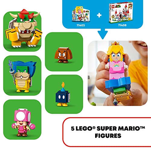 LEGO Super Mario Peach’s Castle Expansion Set 71408, Buildable Toy for Kids Aged 8+ B604