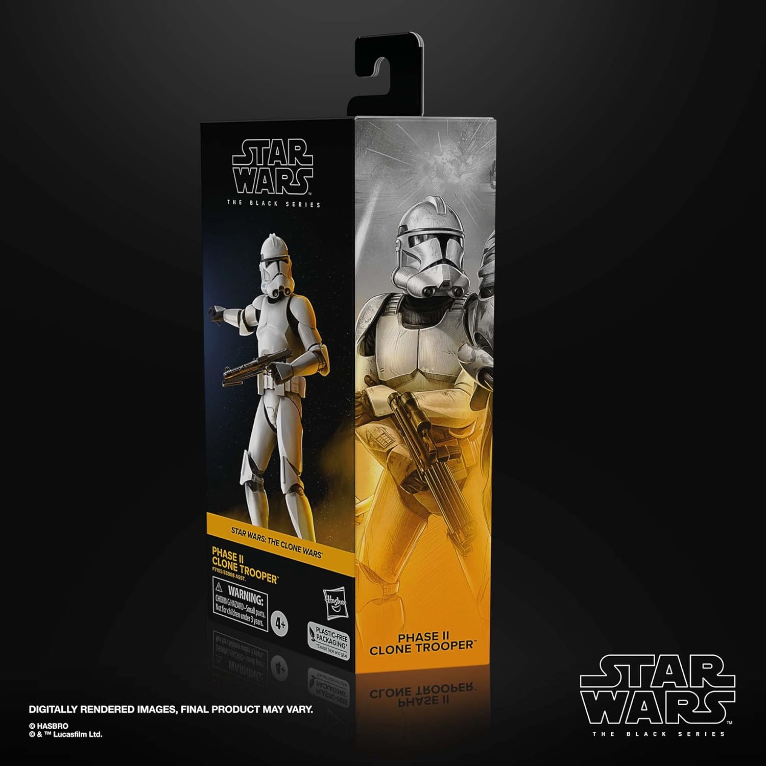 STAR WARS The Black Series Phase II Clone Trooper 6-Inch Action Figure H1112