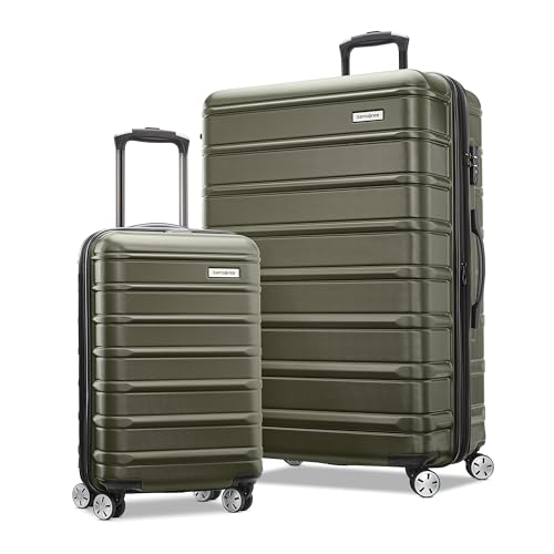 Samsonite Omni 2 Hardside Expandable Luggage 2-Piece Set, Lagoon Blue Q67173