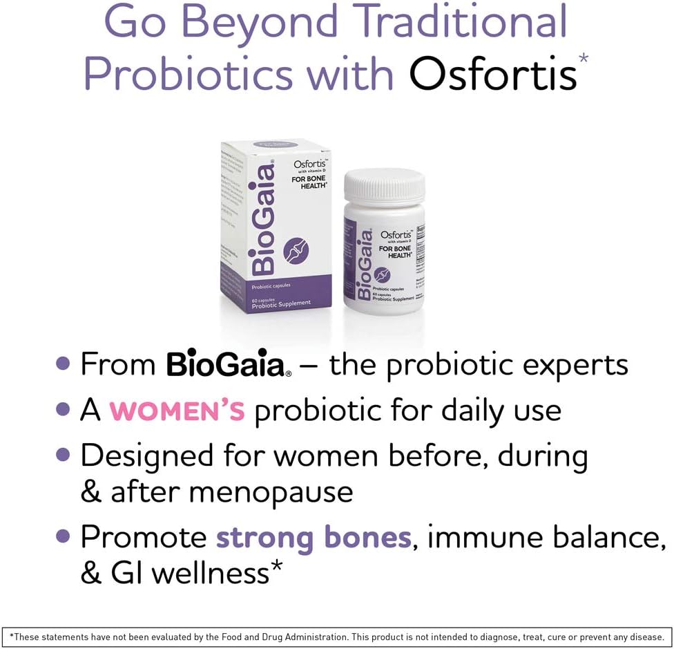 BioGaia Osfortis Women’s Probiotic, 60 Capsules V322564