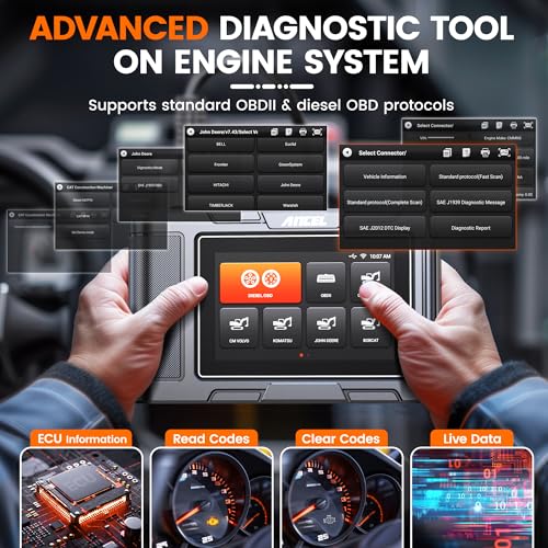 ANCEL HD3600 Heavy Duty Truck Diagnostic Tool with DPF Regen X64551