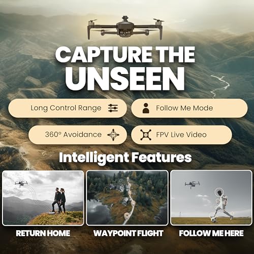 Drone X Pro LIMITLESS 4S Camera Drone for Adults with GPS 4K UHD and Obstacle Avoidance L2226