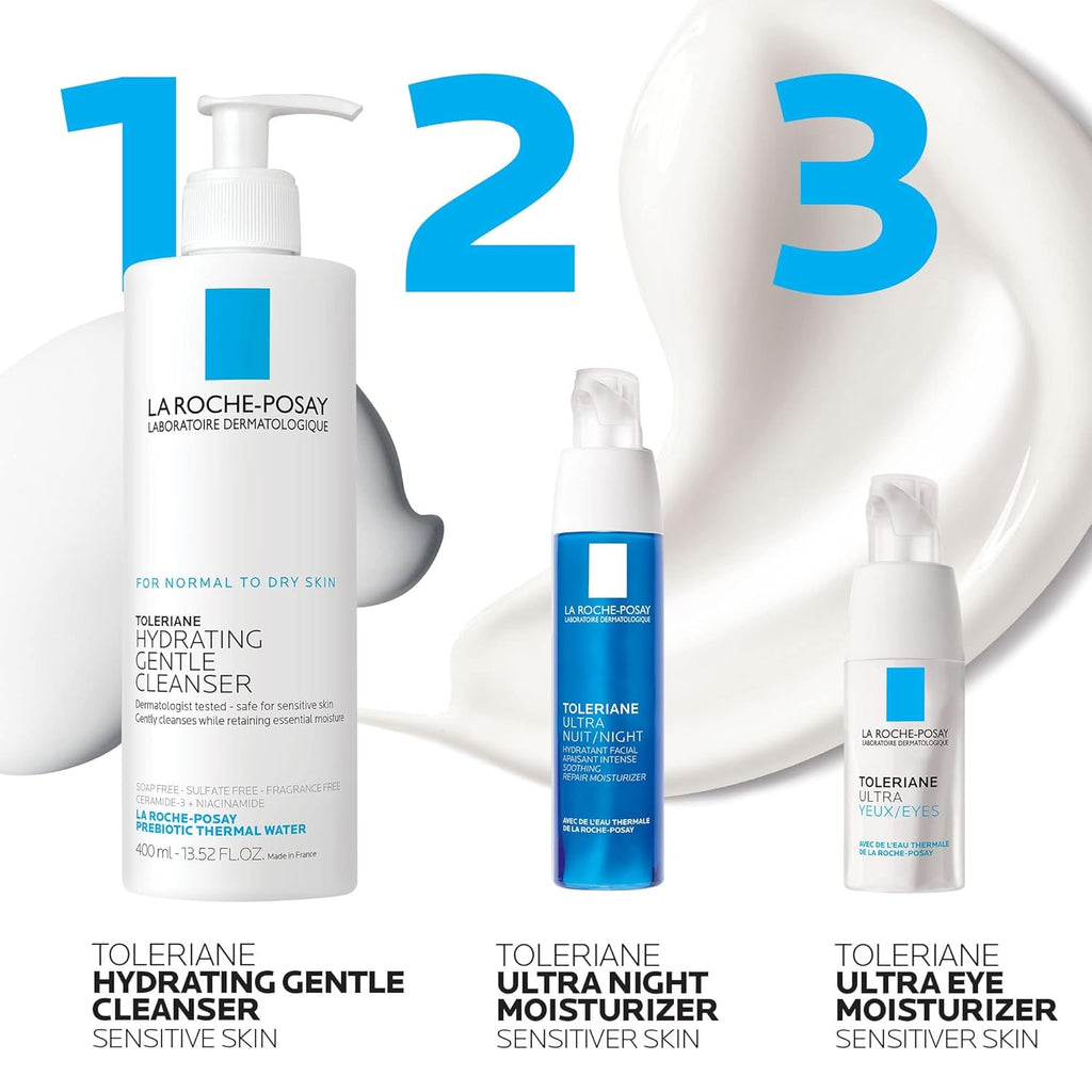 La Roche-Posay Toleriane Dermallergo Night Cream for Sensitive Skin V686462