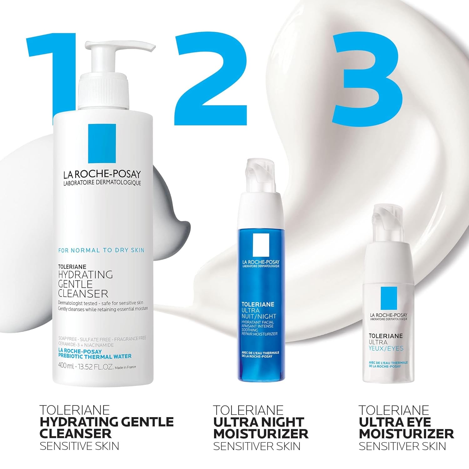 La Roche-Posay Toleriane Dermallergo Night Cream for Sensitive Skin V686462