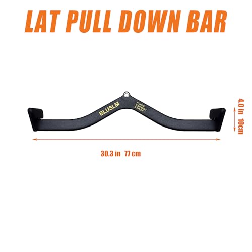 LAT Pull Down Bar for Cable Machine, Tricep Strength Training Handle M7875