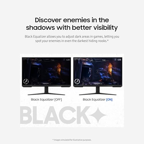 Samsung 27-Inch Odyssey G3 (G30D) FHD Gaming Monitor, 180Hz, 1ms U7359