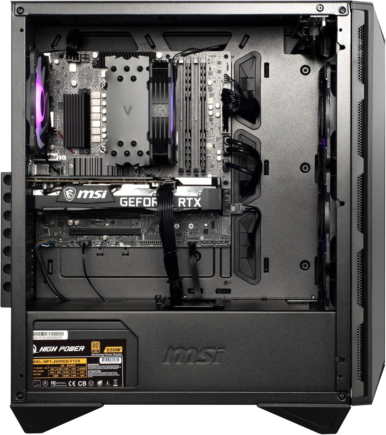 MSI Aegis Z Gaming Desktop, Ryzen R7-7700, RTX 4070 Super, 16GB DDR5, 1TB SSD, Windows 11 Home C7858