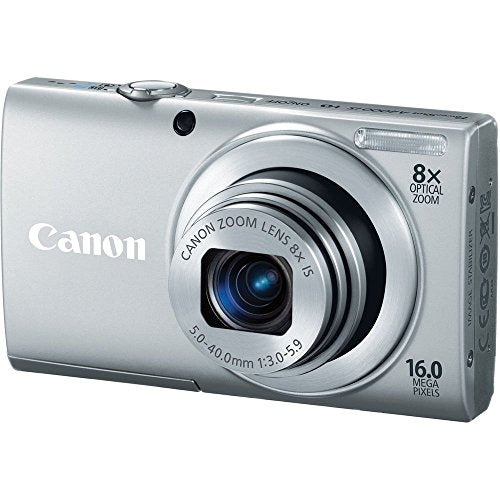 Canon PowerShot A4000 16.0 MP Digital Camera with 8X Optical Zoom, 3.0-Inch LCD (Blue) X4515