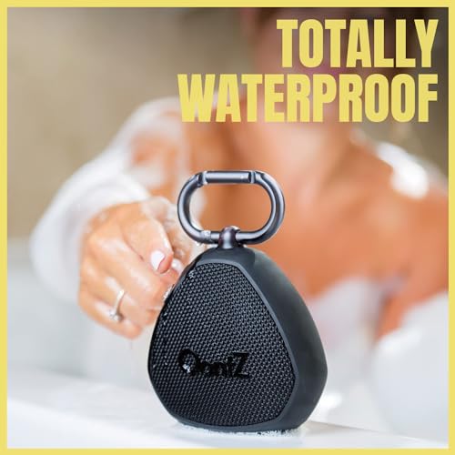 OontZ Angle 3 Portable Bluetooth 5.4 Speaker, IPX5 Water-Resistant, Black V1239