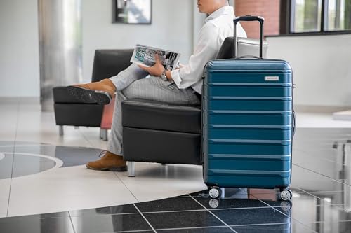 Samsonite Omni 2 Hardside Expandable Luggage 2-Piece Set, Lagoon Blue Q67173