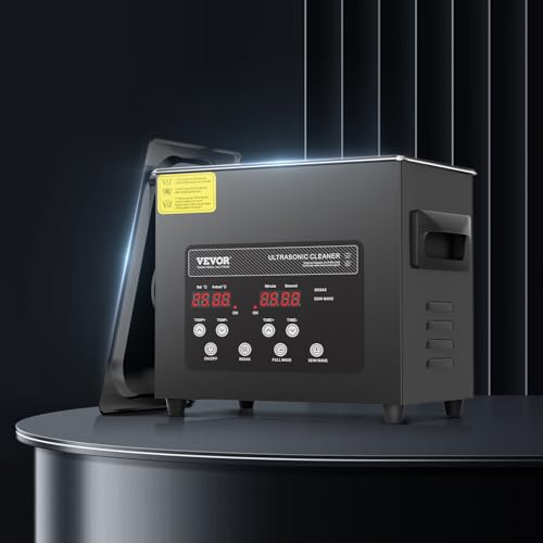 VEVOR 10L Ultrasonic Cleaner, 240W Digital Machine with Heater & Timer C9757