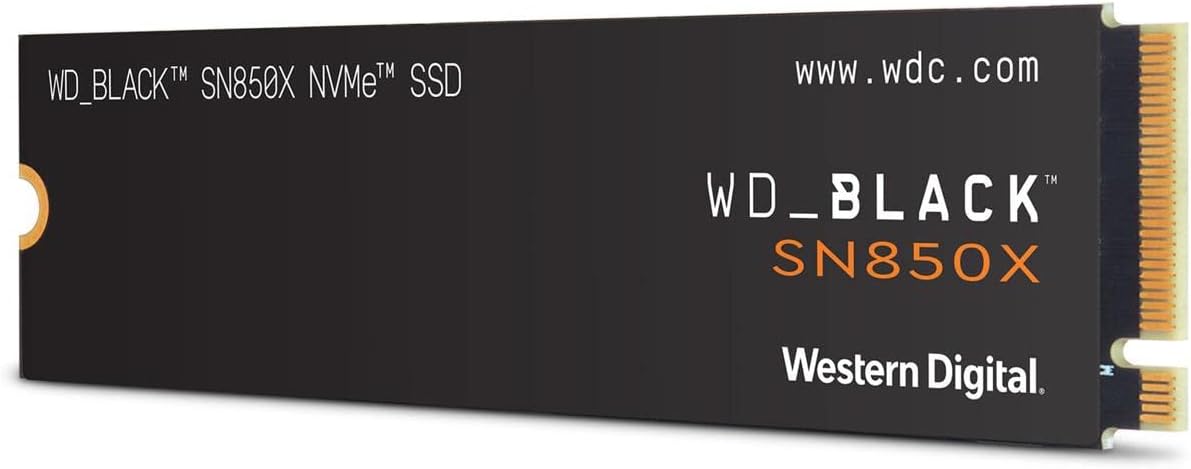 WD_Black SN850X NVME SSD Non-HEATSINK 1TB