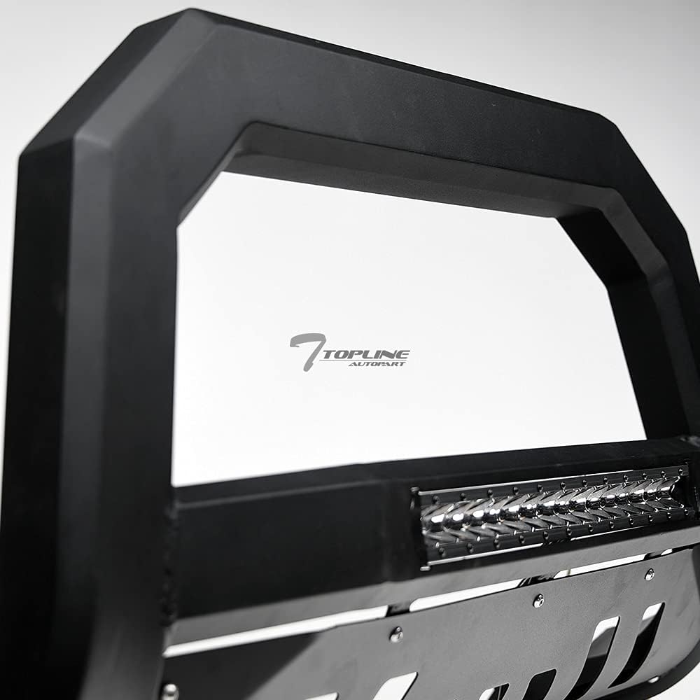 Matte Black Aluminum LED Light Bull Bar Front Bumper Grille Guard for Toyota 4Runner G1434