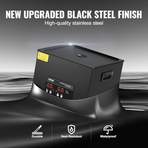 VEVOR 10L Ultrasonic Cleaner, 240W Digital Machine with Heater & Timer C9757