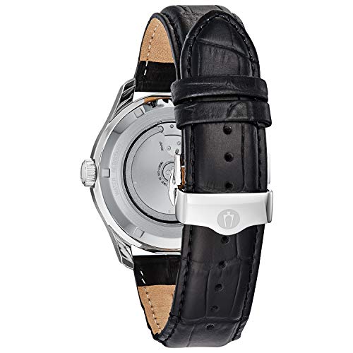Bulova Men's Classic 6 Hand Power Reserve Leather Strap Watch N7749
