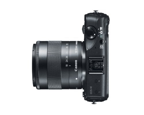 Canon EOS M Compact System Camera with EF-M22 STM Lens, Black B341
