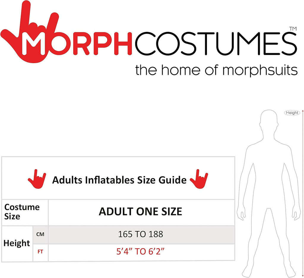 Morph Diplodocus Inflatable Costume for Adults K1419