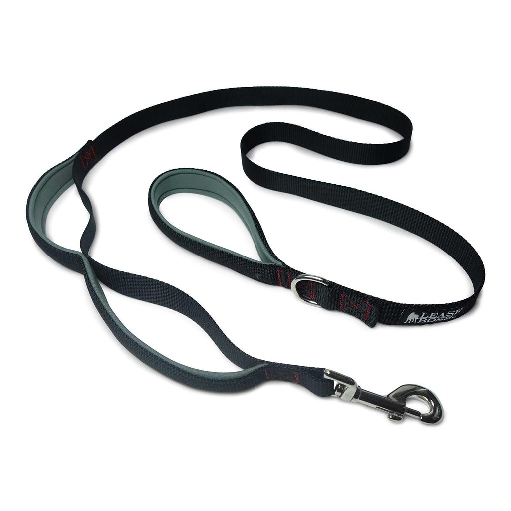Leashboss Heavy Duty Dog Leash for Large Dogs Double Handle Training Lead for Walking Dogs - Pet Supplies online store