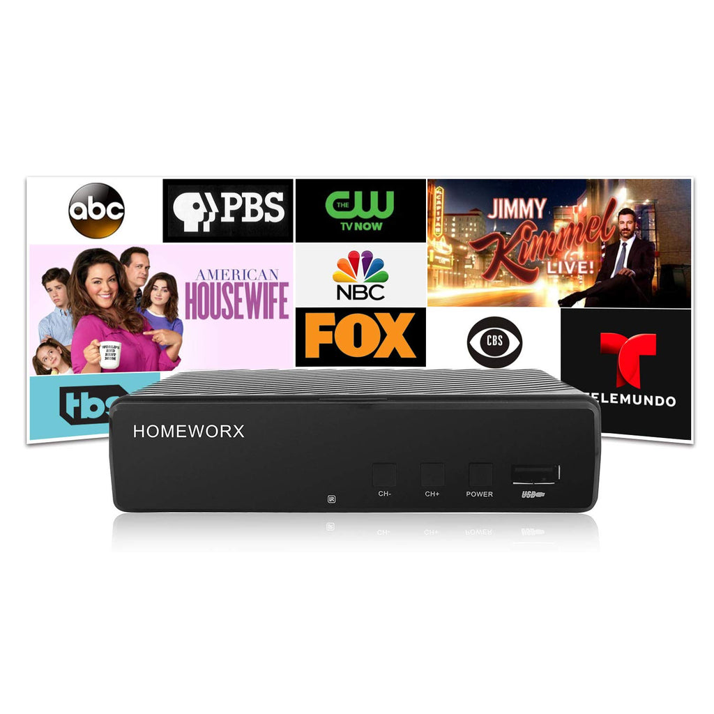 Mediasonic HW130RN ATSC Digital Converter Box with TV Tuner H636