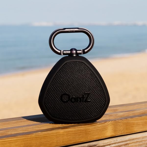 OontZ Angle 3 Portable Bluetooth 5.4 Speaker, IPX5 Water-Resistant, Black V1239