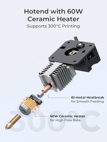Creality Ender-3 V3 KE 3D Printer, 500 mm/s High-Speed Printing, Auto-Leveling P296