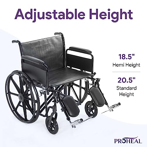 K7 Heavy Duty Bariatric Wheelchair for Adults, 700LB Capacity, Black M354875