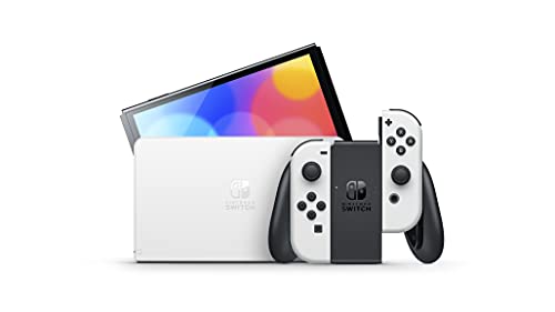 Nintendo Switch OLED Model with Neon Red & Blue Joy-Con J95218