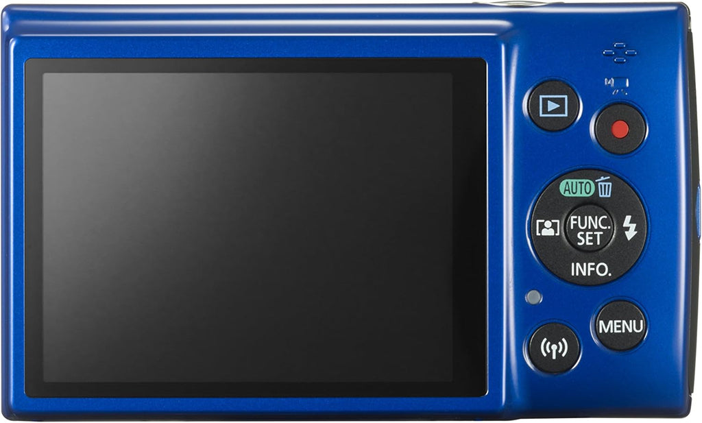 Canon PowerShot ELPH 190 Digital Camera, 10x Optical Zoom, Wi-Fi & NFC, Blue (Renewed) Z522