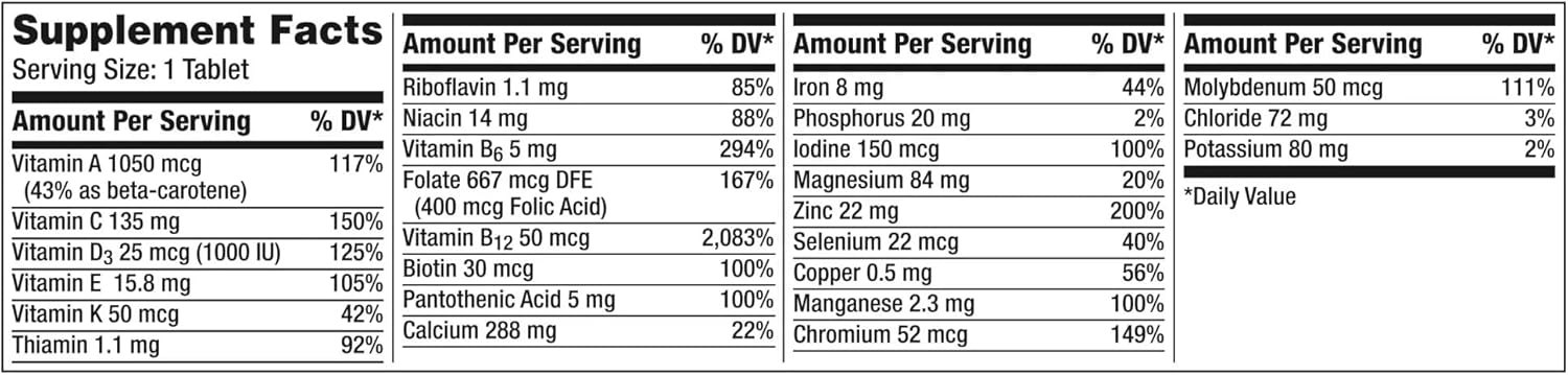 Centrum Silver Women Multivitamin 50 Plus, 275 Tablets M5863