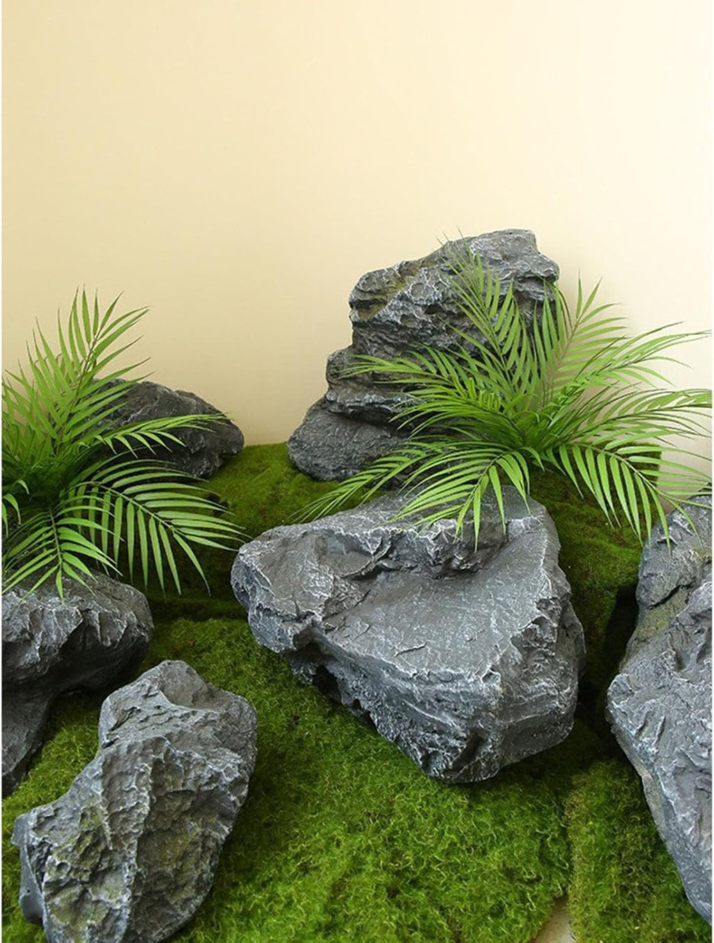 Artificial Rock Cover Faux Stone Septic Lid for Outdoor Landscaping Y3716