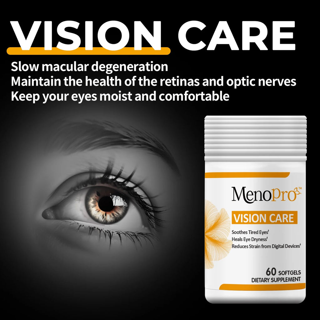 Menopro Vision Care Softgels, Lutein, Zeaxanthin, Astaxanthin, 60 ct Z4161