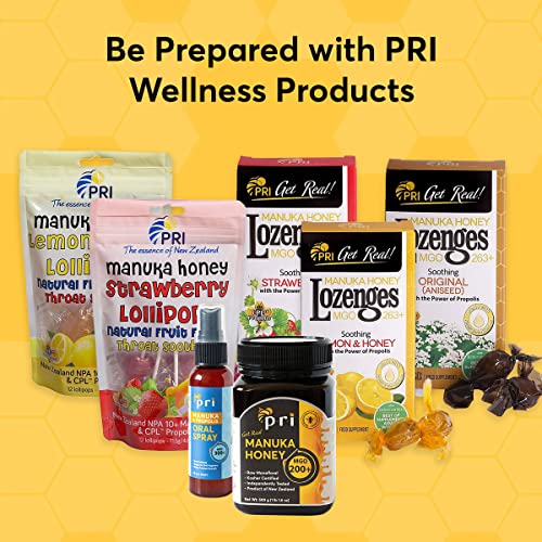 PRI Manuka Honey MGO 100+ Raw Monofloral 500g W51692