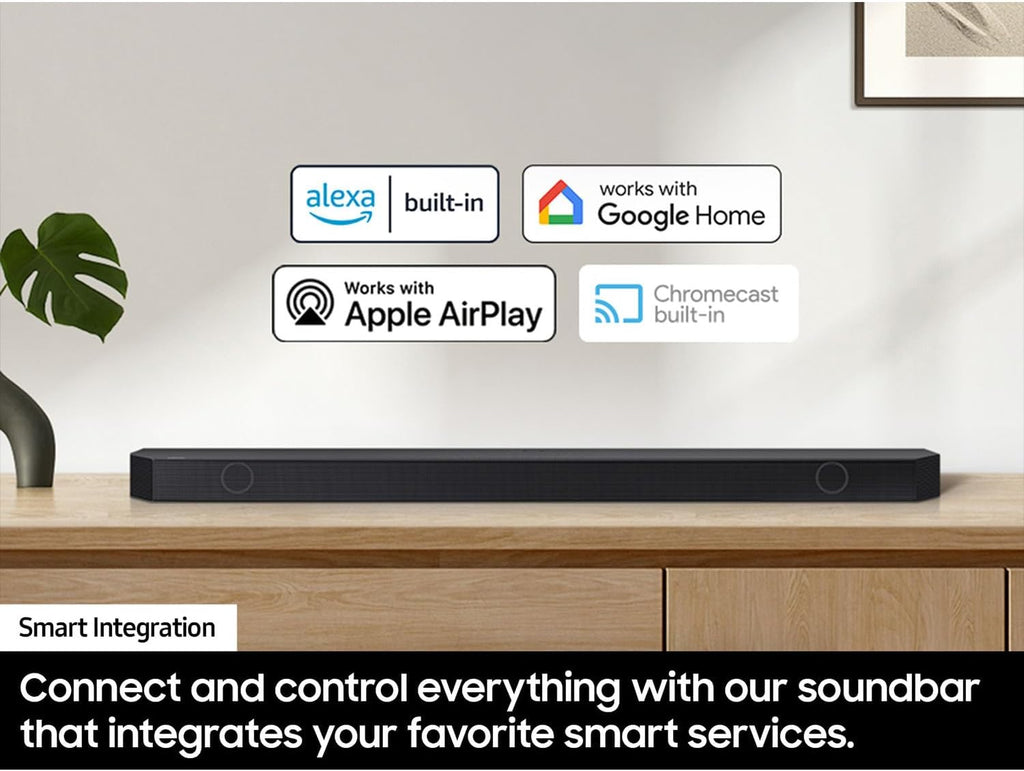 SAMSUNG HW-Q990D Q-Series 11.1.4ch Wireless Dolby Soundbar with Q-Symphony (2024) Renewed M98987