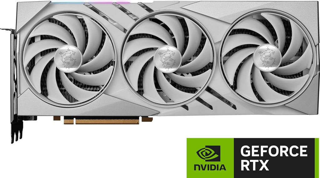 MSI Gaming GeForce RTX 4080 16GB Gaming X Slim White Graphics Card W908576