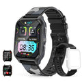 Smart Watch(Answer/Make Call),1.83'' Touch Screen Bluetooth，Smart Watch for Men Women，Waterproof Fitness Tracker with Sleep Monitor for Android iOS (Double Strap)