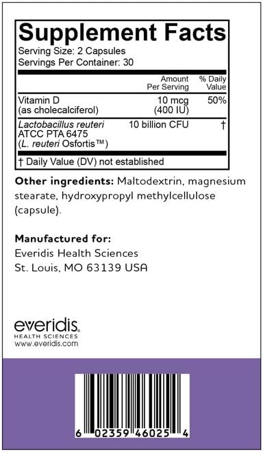 BioGaia Osfortis Women’s Probiotic, 60 Capsules V322564