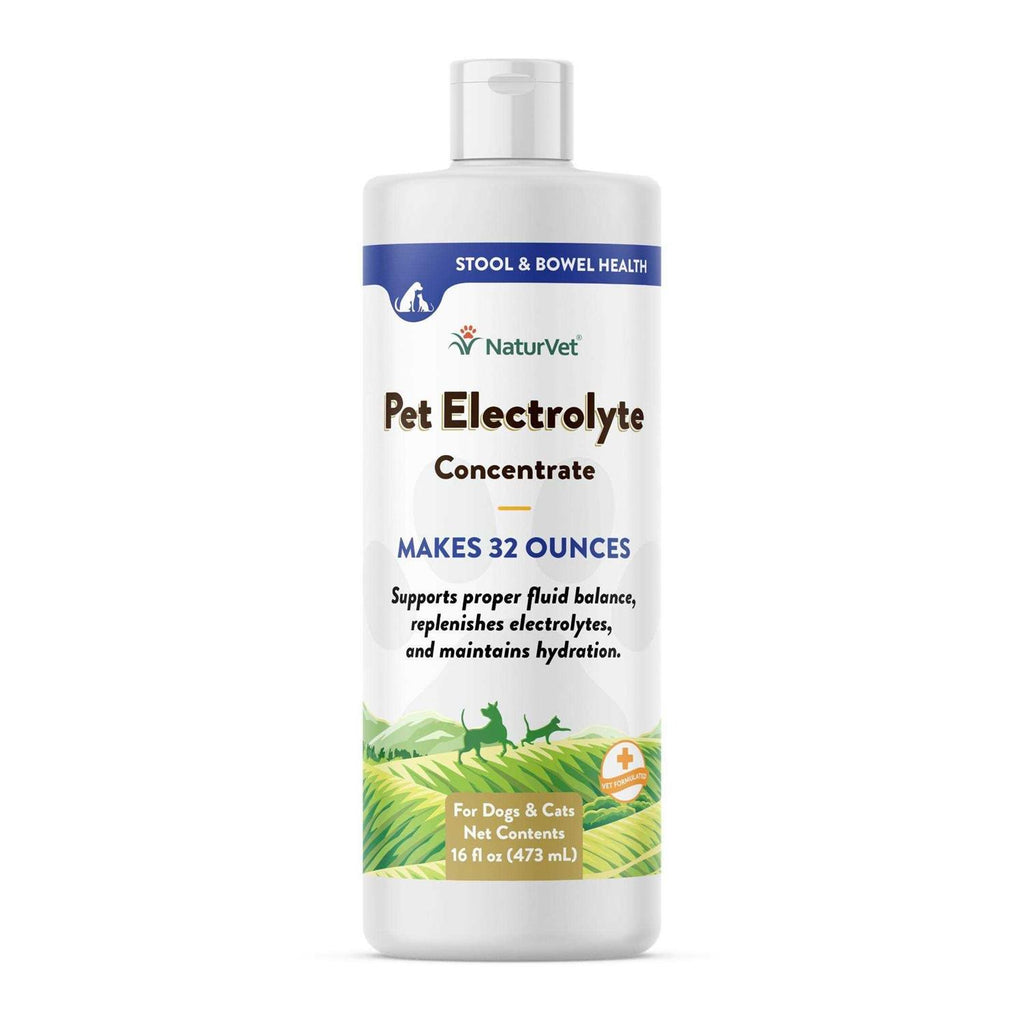 NaturVet Pet Electrolyte Concentrate 16 oz for Dogs &amp; Cats - Pet Supplies online store