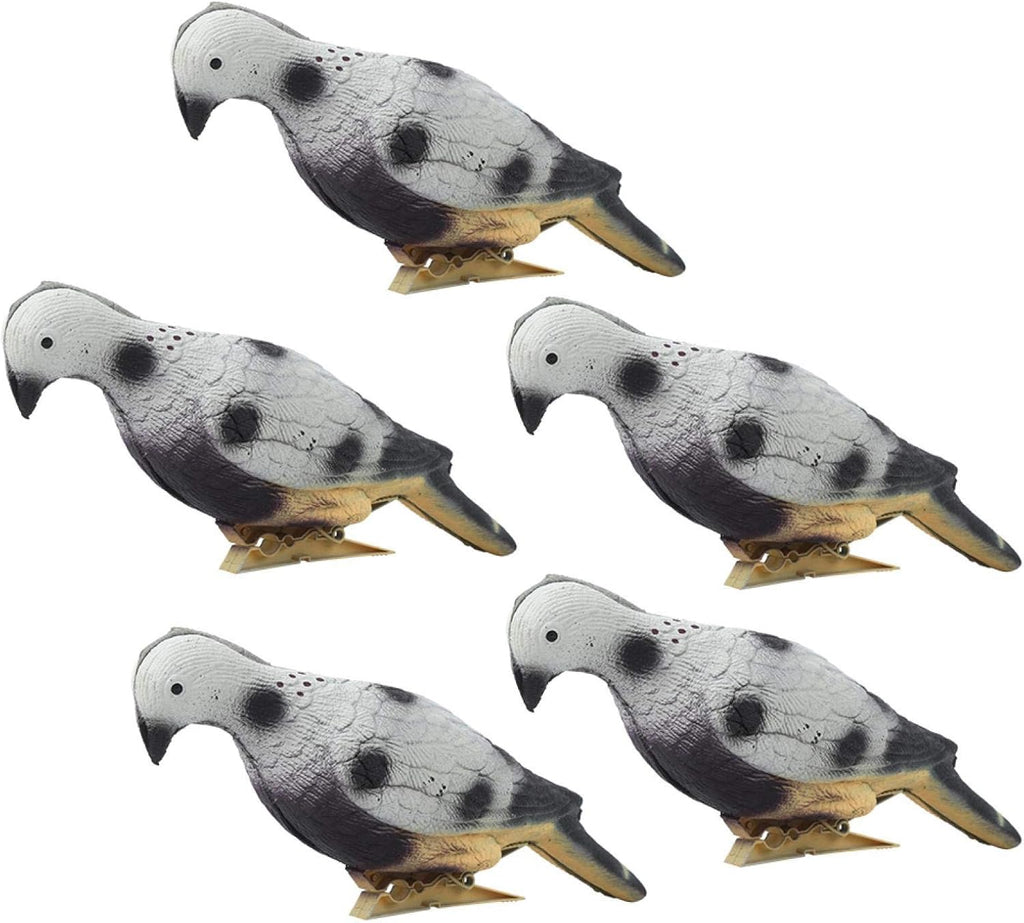 5 Pcs 3D Archery Bird Target, Shooter Field Logic Archery Decoy, Lifelike Foam Animal Bait Target, Decoration Shooting Targets for Compound, Traditional Bows, Youth Archery