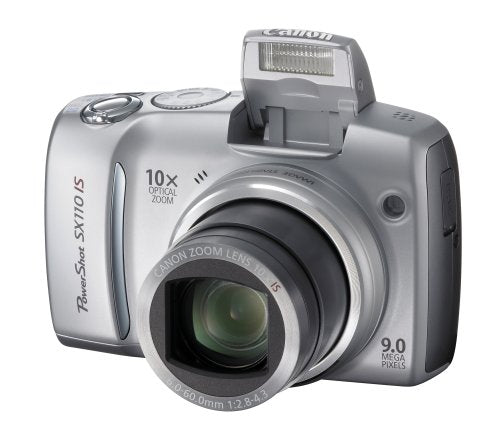 Canon Powershot SX110IS 9MP Digital Camera with 10x Optical Zoom (Black) F759457